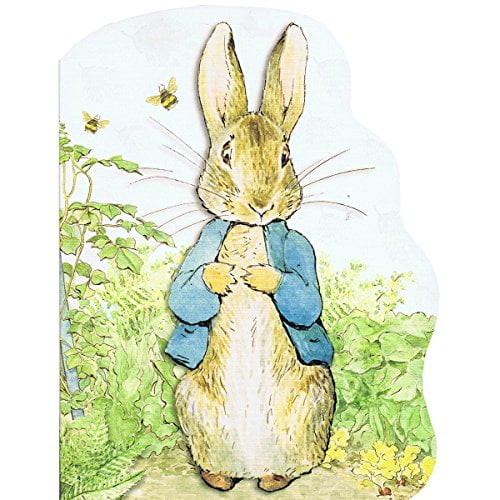 Pre-Owned Large Shaped Peter Rabbit Board Book Paperback