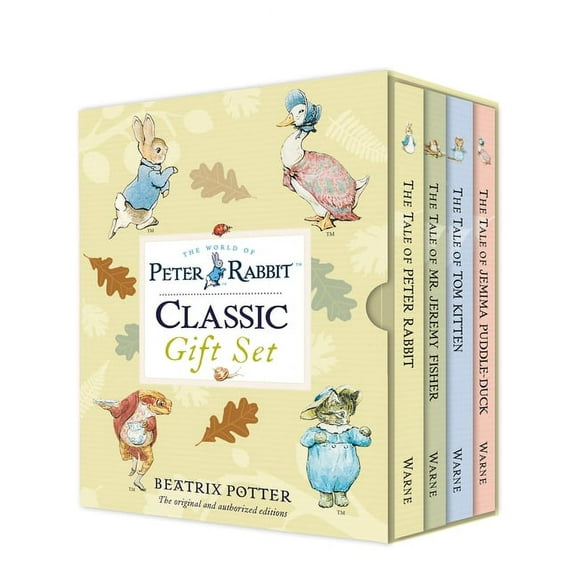 Peter Rabbit Naturally Better: The World of Peter Rabbit, 4 Books Set (Hardcover)