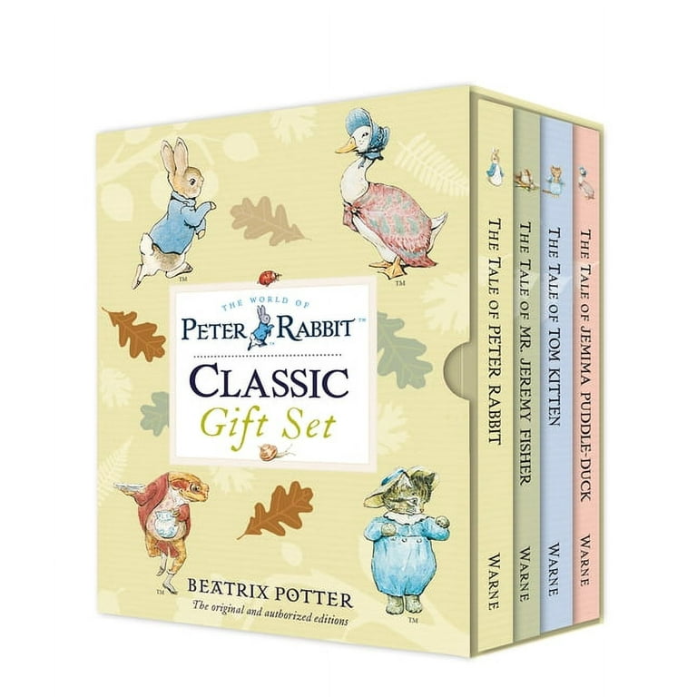Peter Rabbit Naturally Better Classic Book Tale Gift Set