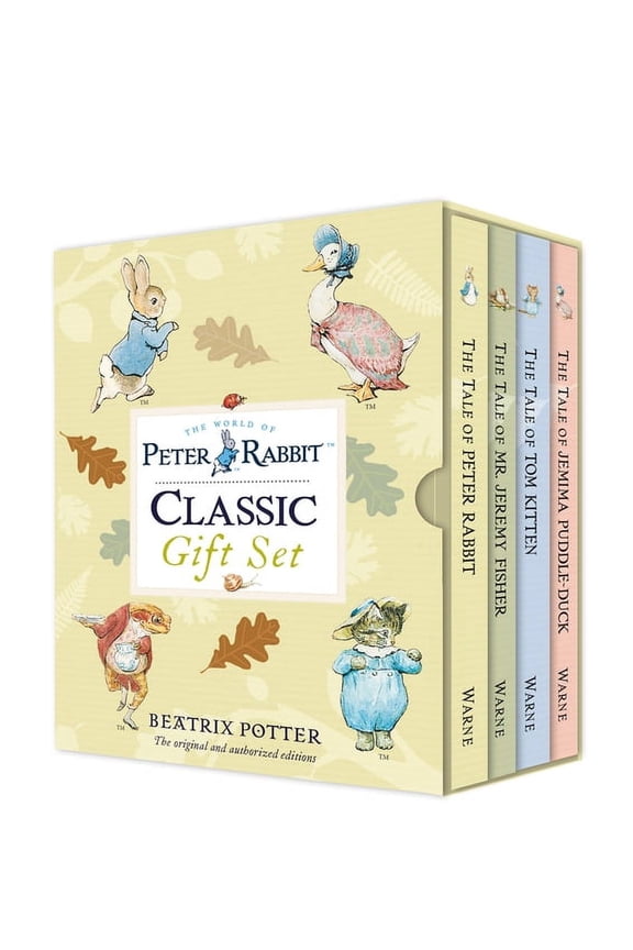 Peter Rabbit Naturally Better: The World of Peter Rabbit, 4 Books Set (Hardcover)