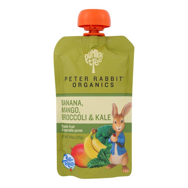 Peter Rabbit Organics Veggie Snacks Kale Broccoli And Mango With