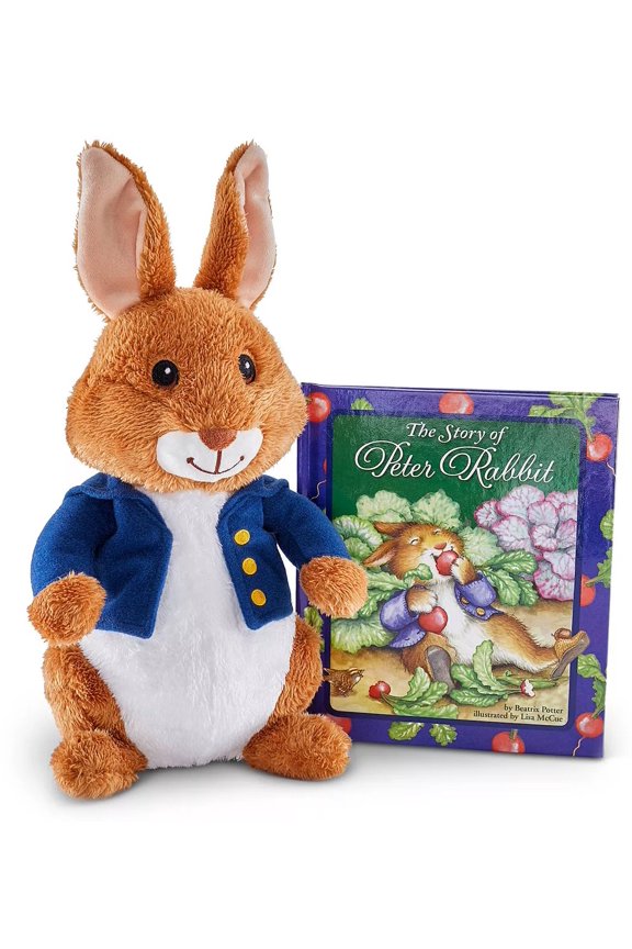 Peter Rabbit Plush & Book