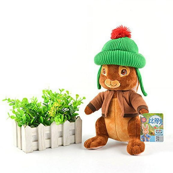 Peter Rabbit Plush Toy Bunny Toys Hare Stuffed Animals Cute Great Gift for Children (Benjamin Bunny, 12")