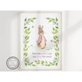 thumbnail image 1 of Peter Rabbit Print, Peter Rabbit Art, Nursery Decor, Nursery Wall Art, Peter Rabbit Quote, Nursery Prints, Baby Decor, Peter Rabbit Home Decor #1963, Unframed Canvas Size 12x18, 1 of 4