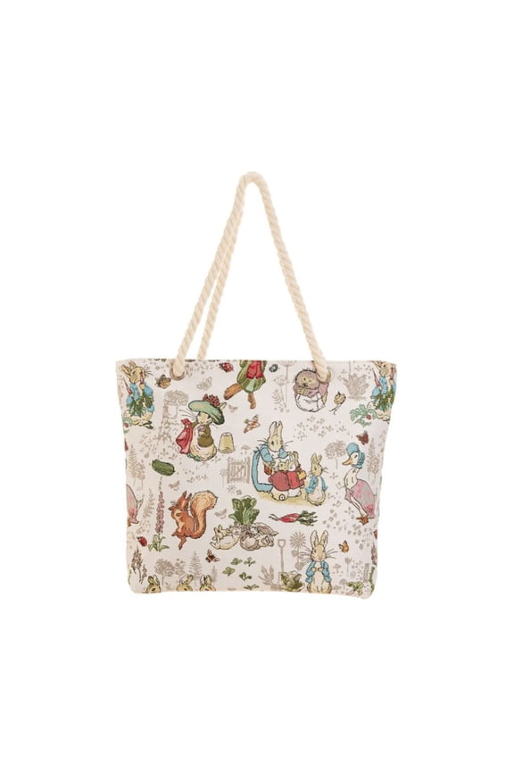 Peter Rabbit Rope Tote Beach Bag