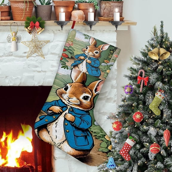 Peter Rabbit Themed Christmas Socks