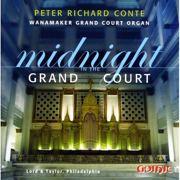 Peter Richard Conte - Midnight in the Grand Court - Music & Performance - CD
