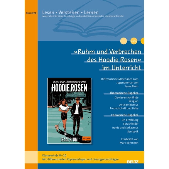 Peter Schallmay Ruhm und Verbrechen des Hoodie Rosen im Unterricht: Differenziert (Paperback)