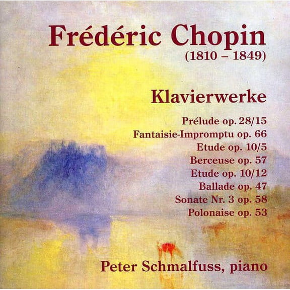 Peter Schmalfuss - Klavierwerke - Music & Performance - CD