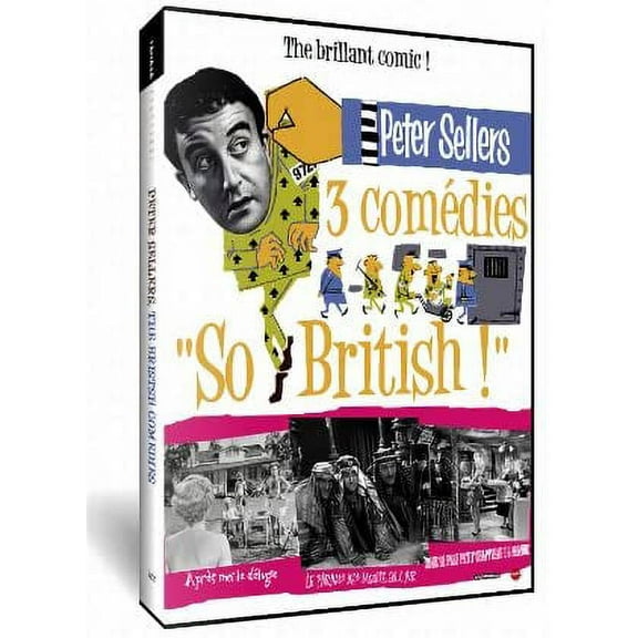 Peter Sellers: 3 Comedies ( TheBig Time Operators / I'm All Right Jack / Two Way Stretch ) [ NON-USA FORMAT, PAL, Reg.0 Import - France ]