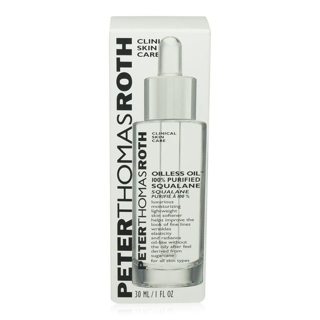 Peter Thomas Roth 100% Purified Squalane Oilless Oil 1 oz - Anti-Aging ...