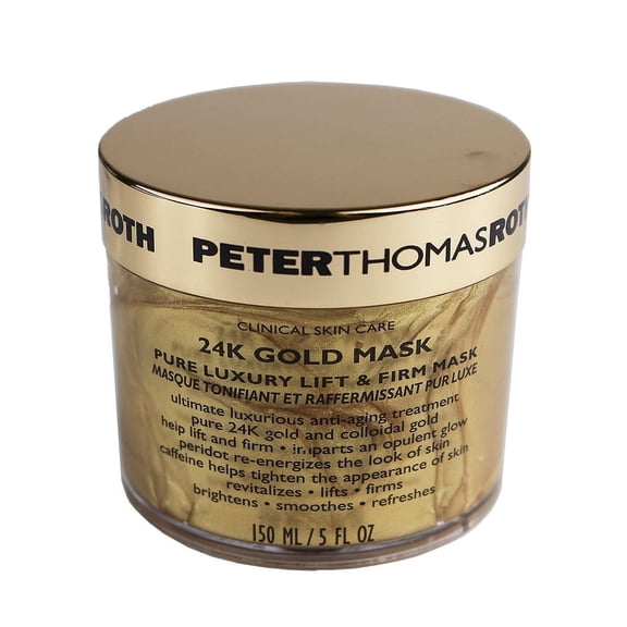 Peter Thomas Roth 24K Gold Face Mask Pure Luxury Lift & Firm Face Mask, 150ml/5oz