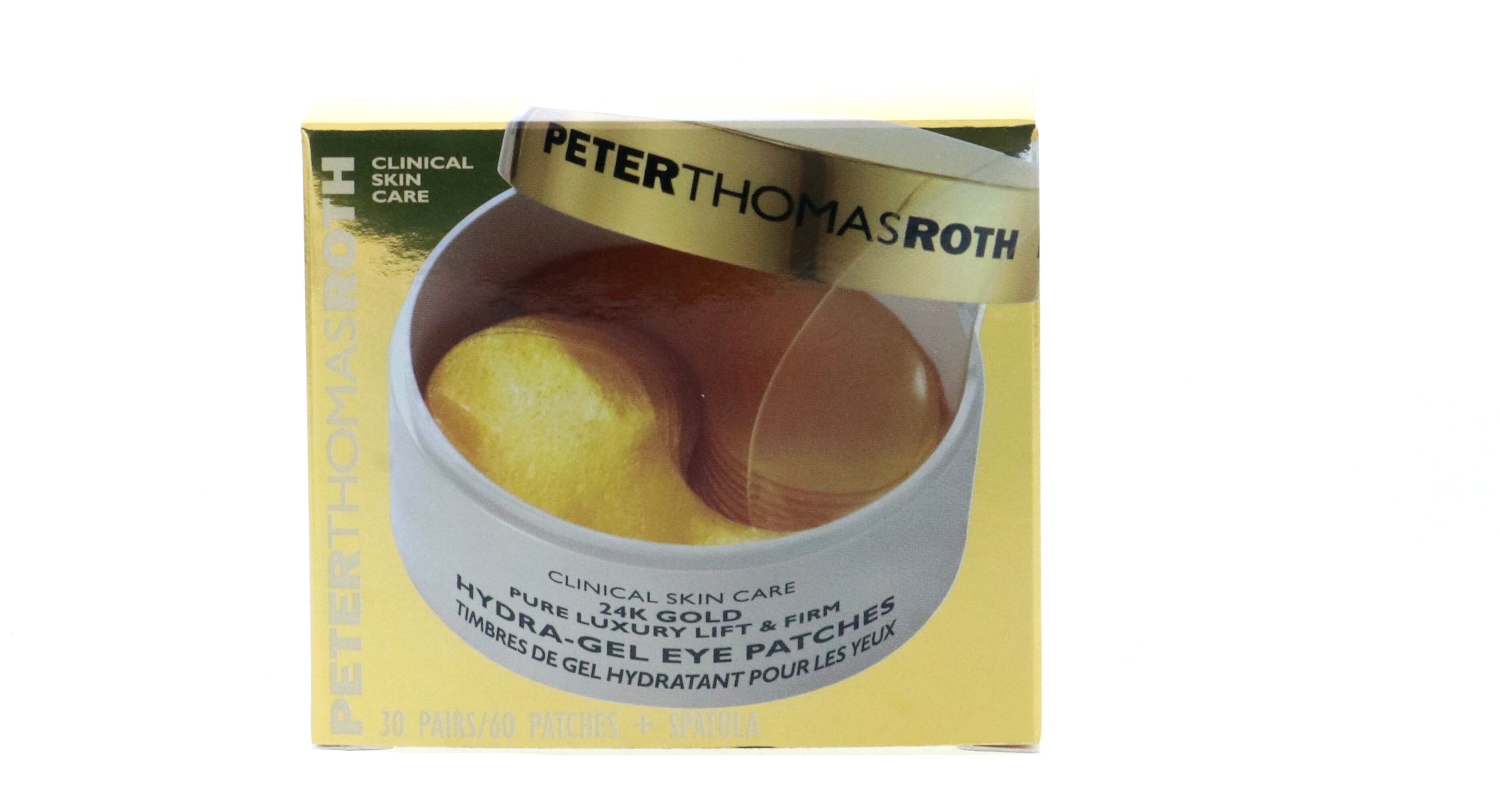Peter Thomas Roth 24K Gold Pure Luxury Lift & Firm Hydra Gel eye Patches 60 Count