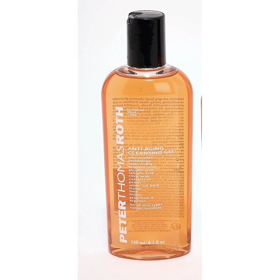 Peter Thomas Roth Anti-Aging Cleansing Gel 8.2 oz | Exfoliating Brightening Face Cleanser