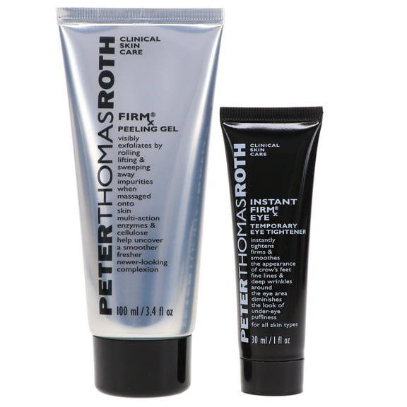 Peter Thomas Roth Full-Size FIRMx Face Peeling Gel & Instant Firmx Eye 2 Piece Kit
