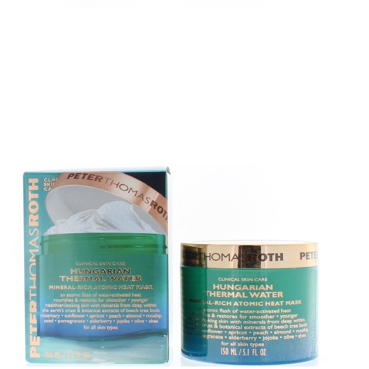 Peter Thomas Roth Hungarian Thermal Water Mineral Rich Atomic Heat Mask 5.1 oz - image 1 of 8