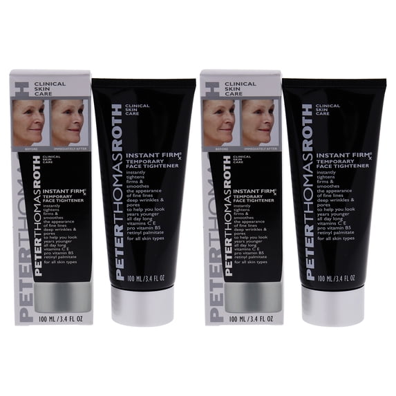 Peter Thomas Roth Instant Firmx Temporary Face Tightener - Pack of 2 , 3.4 oz Cream