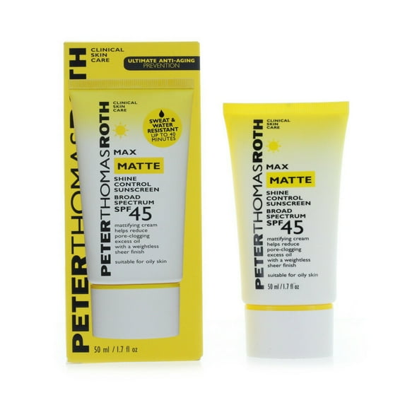 Peter Thomas Roth Max Matte Shine Control Sunscreen SPF 45 1.7 oz (FREE SHIPPING)