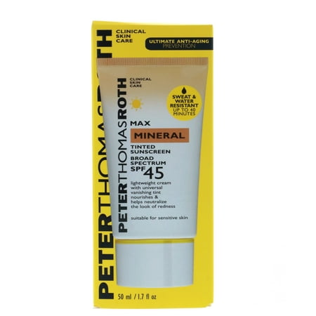Peter Thomas Roth Max Mineral Tinted Sunscreen Broad Spectrum SPF45 50ml 1.7oz