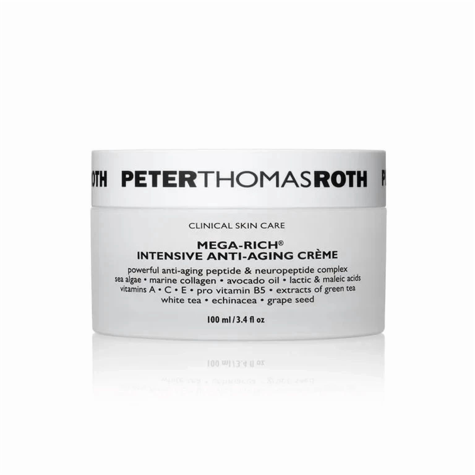 Peter Thomas Roth Mega-Rich Intensive Anti-Aging Cream 3.4 oz | Hydrating Firming Face Moisturizer