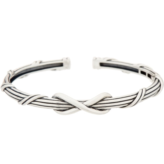 Peter Thomas Roth Sterling Silver Infinity Cuff Bracelet, 7"