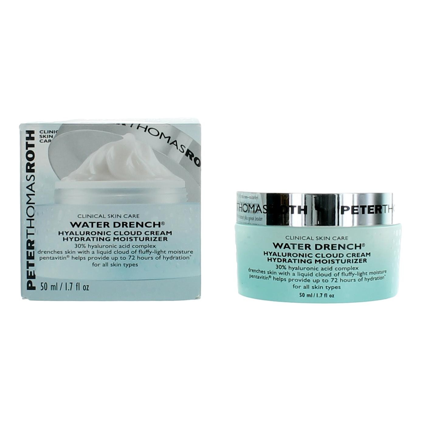 Peter Thomas Roth Water Drench Hyaluronic Cloud Cream 1.7 Hydrating Moisturizer - image 1 of 8