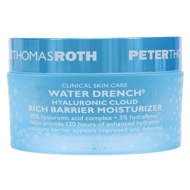 Peter Thomas Roth Water Drench Hyaluronic Cloud Rich Barrier Moisturizer, 1.7 oz