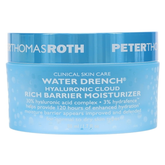Peter Thomas Roth Water Drench Hyaluronic Cloud Rich Barrier Moisturizer, 1.7 oz