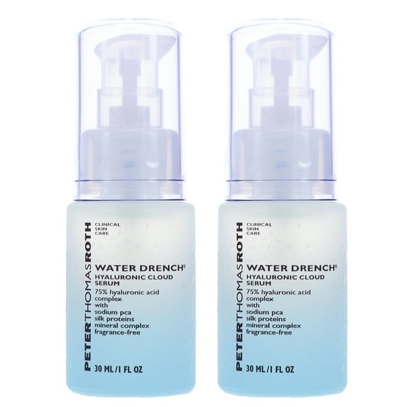 Peter Thomas Roth Water Drench Hyaluronic Cloud Serum 1 oz 2 Pack