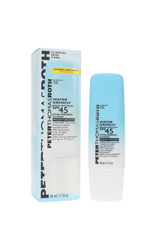 PTR Water Drench SPF 45 Hyaluronic Cloud Moisturizer 1.7oz
