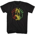 thumbnail image 1 of Peter Tosh Rasta Colors Black Adult T-Shirt Lt, 1 of 2