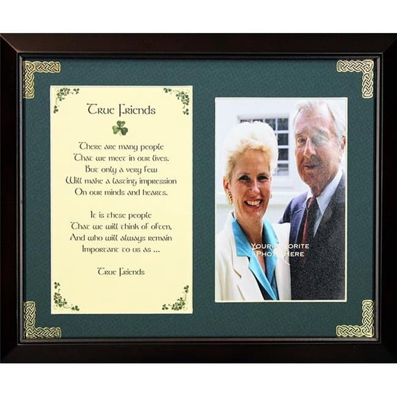 Peter Townsends Irish PFB8x10-Friends-True-Friends 8 x 10 in. True Friends Blessing Photo Frame
