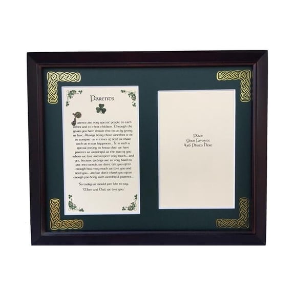 Peter Townsends Irish PFB8x10-Parents 8 x 10 in. Parents Blessing Photo Frame