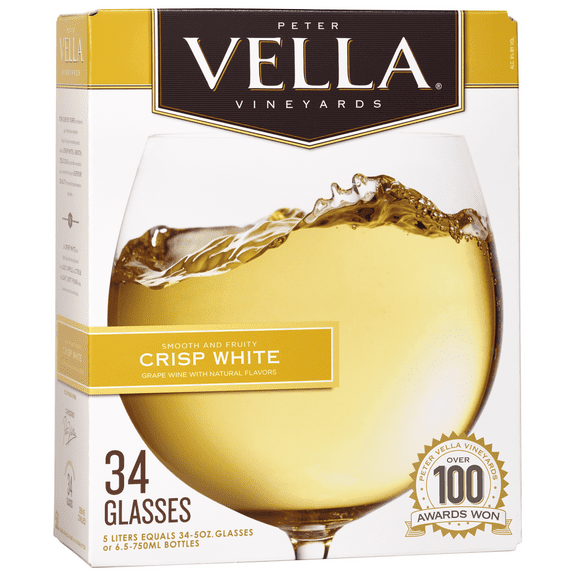 Peter Vella Box Delicious White Wine, 5 L