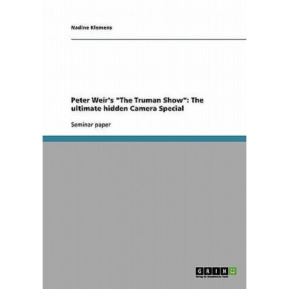 Peter Weir's 'the Truman Show'