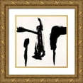 thumbnail image 1 of Peter, Winkel 20x20 Gold Ornate Wood Framed with Double Matting Museum Art Print Titled - Gestures II, 1 of 4