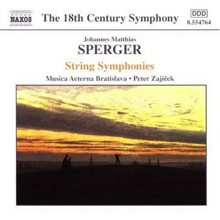 Peter Zajicek - String Symphonies in C Major F Major & B FLT Major - Music & Performance - CD