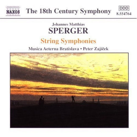 Peter Zajicek - String Symphonies in C Major F Major & B FLT Major - Music & Performance - CD