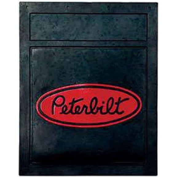 Peterbilt 24" x 30" Heavy Duty Rubber Semi Truck Mud Flaps PAC24X30R12BRR-Set
