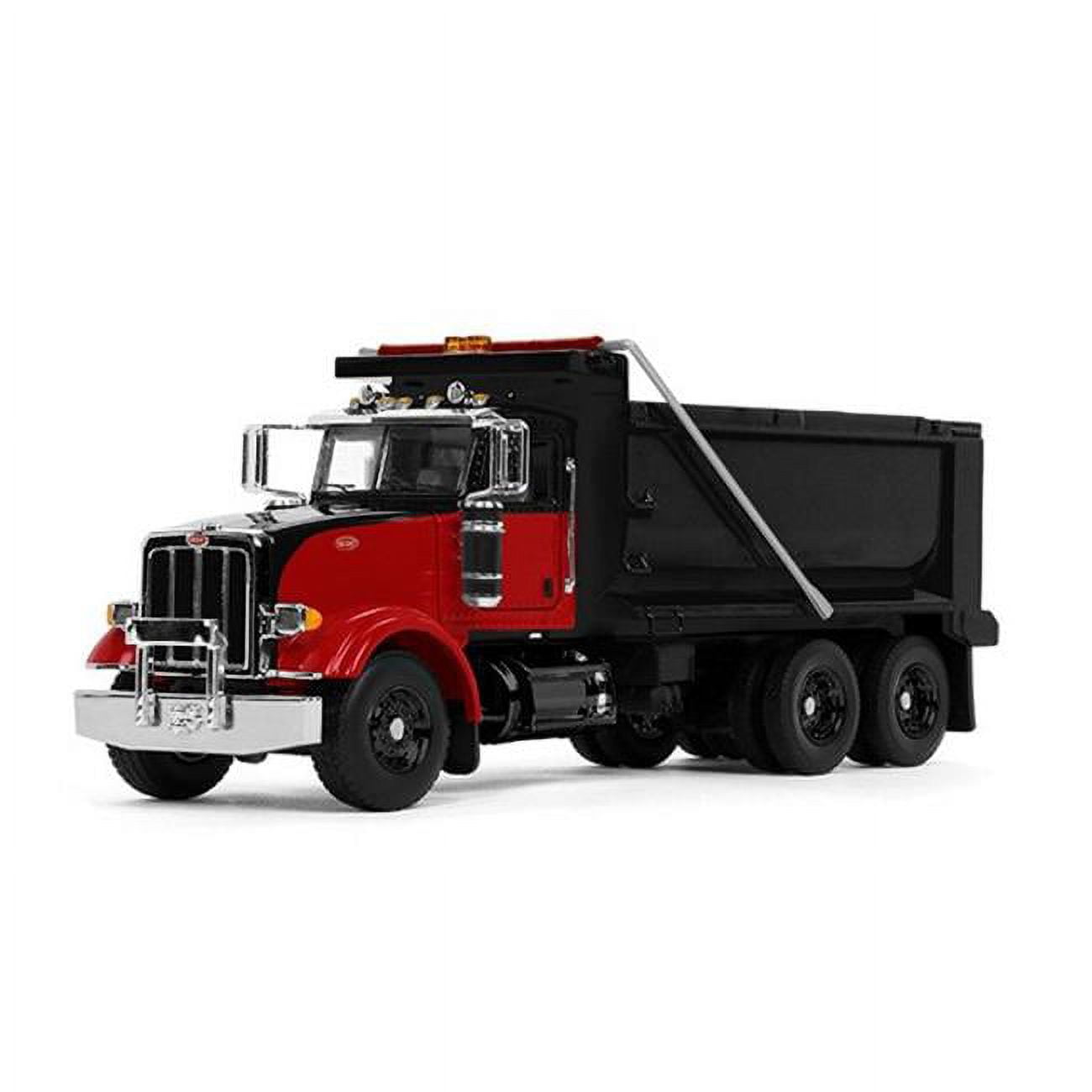 Peterbilt 367 Dump Truck, Black & Red - Walmart.com