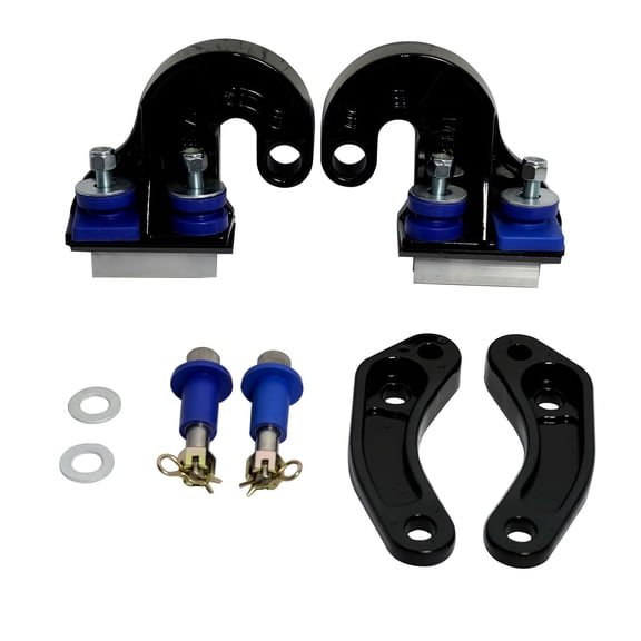 Peterbilt 377/378/379 Lower Hood Pivot Kit & Engine Hood Hinge Kit - OEM: 13-04708R/L, 13-04154, 13-04164, M134708R/L, HM75-66154, 23-15273, 13-04726, 13-04727