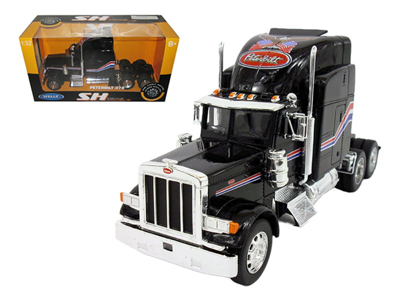 ピータービルト379　1/32 精密レプリカ JADA ROADRIGZ PETERBILT MODEL 379 HOT ROD PETE 1:32 BLACK WITH