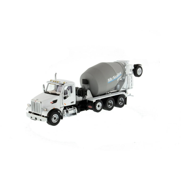 メル S PRINT SWEAT2 TOYS gray Peterbilt 567 SFFA McNeilus Bridgemaster Concrete Mixer