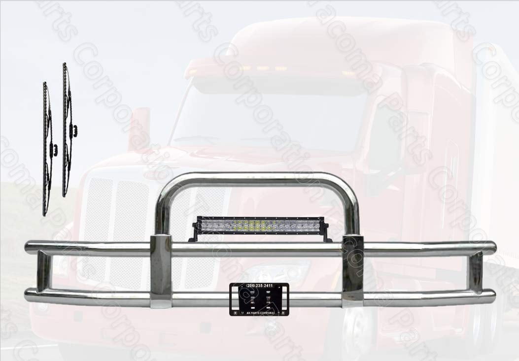 Peterbilt 579 Frontal Semi Truck Bumper Guard Deer Grill Guard Moose