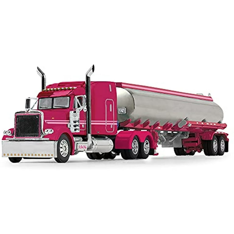 1:64 DCP PETERBILT タンカー Amazon.com: DCP 1/64 Burnt Orange Peterbilt 379 w/ 63in Mid