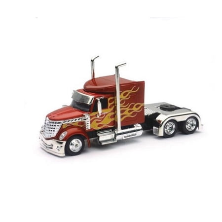 Peterbilt Model 379, Red - New Ray SS-15241 - 1/43 scale Diecast Model Toy Car