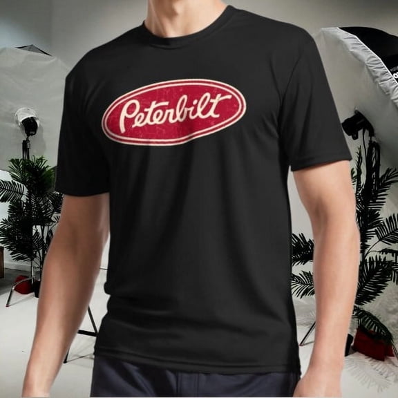 Peterbilt Truck Active Logo TEE T-Shirt USA Funny Size S to 5XL Hoodie & T-Shirt
