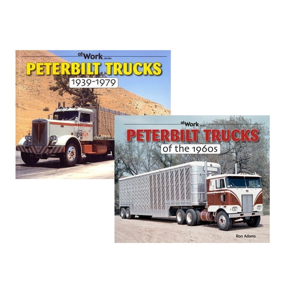 Peterbilt Trucks 1939-1979 At Work & Peterbilt Trucks Of The 1960S two book set