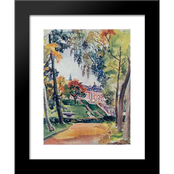 Peterhof 20x24 Framed Art Print by Pyotr Konchalovsky