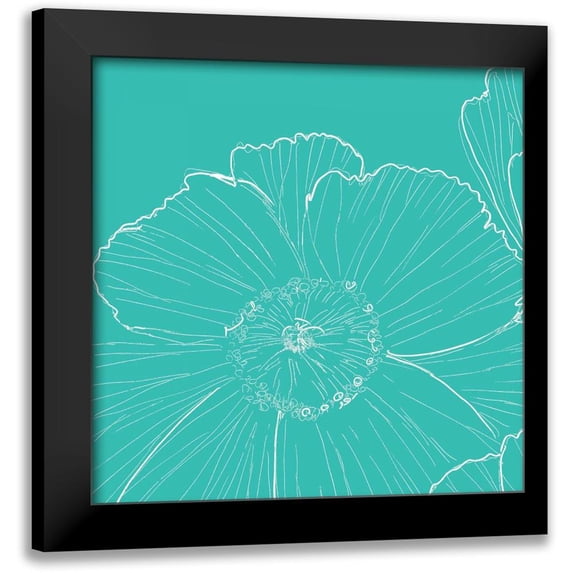 Peters, Celeste 15x15 Black Modern Framed Museum Art Print Titled - Tribeca Vibe II